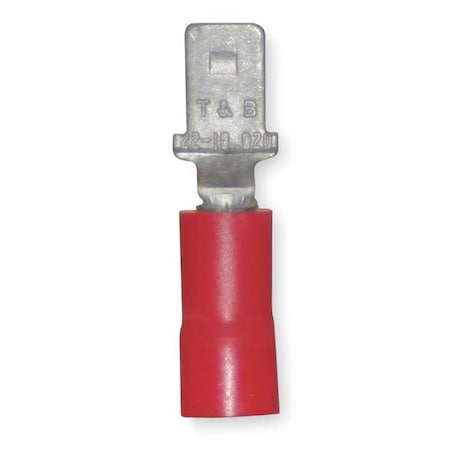 WireDisconnect, Copper, Red, Vinyl, PK100 MPN:18RAD-188