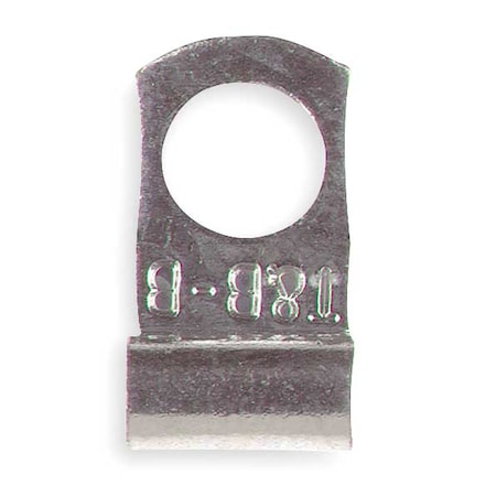 Ring Terminal, #10 Stud Size, 14 AWG, 600 V, Bare Insulated, Bare, Crimp Termination Only, 100 PK MPN:AB14-10A