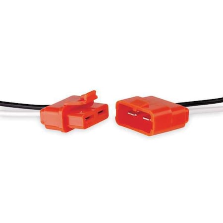 BallastDisconnects, Org, PushIn, 600V, PK2 MPN:LD2