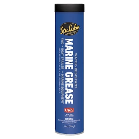Wheel Bearing Grease, 14 oz, Cartridge, Blue MPN:SL3120