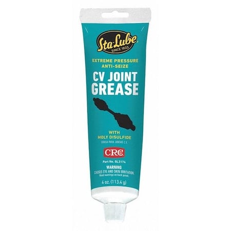 4 oz. Constant Velocity (CV) Joint Grease, 4 Wt Oz Dark Gray MPN:SL3174