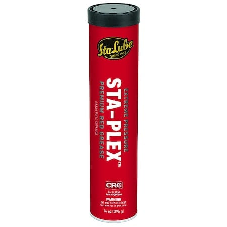 Extreme Pressure Grease, 14 oz, Cartridge, Red MPN:SL3190