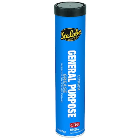 Grease, 14 oz., Cartridge, Mineral, Amber MPN:SL3310