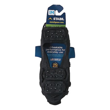 Stabilicer Lite Traction Gear, Ball, Heel, Mid-Sole Coverage, Pull-On, Steel, Stud MPN:WALK-100-01