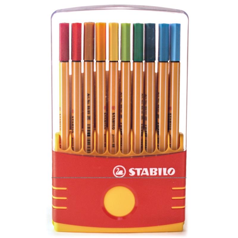 Stabilo Point 88 Pens, Color Parade Adjustable, Set Of 20 Pens MPN:8820-03