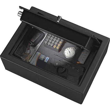 Security Safe, 0.4 cu ft, 13.5 lb, Electronic Lock No Rated MPN:PDS-1800-E