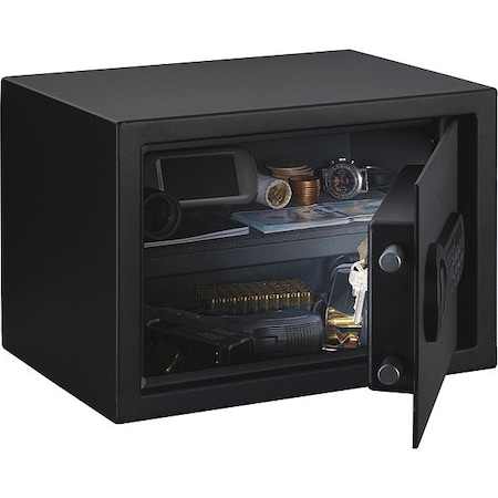 Security Safe, 0.99 cu ft, 22 lb, Electronic Lock No Rated MPN:PS-1814-E