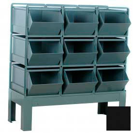 Stackbin® Steel Hopper Bin Stackrack Unit 42-1/4