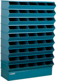 Stackbin® Steel Hopper Stack Bin 45 Compartment Sectional Unit 37