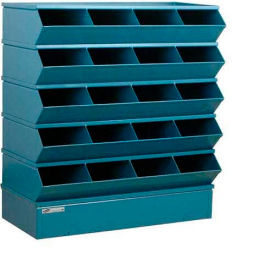 Stackbin® Steel Hopper Stack Bin 20 Compartment Sectional Unit 37