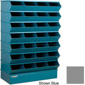 Stackbin® Steel Hopper Stack Bin 32 Compartment Sectional Unit 37