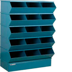 Stackbin® Steel Hopper Stack Bin 15 Compartment Sectional Unit 37