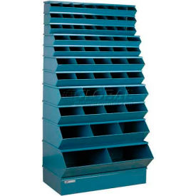 Stackbin® Steel Stack Bin 59 Compartment Multi-Size Sectional Unit 37