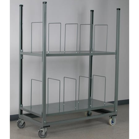 Mobile (2Shelf) Carton Rack MPN:4-32WTN-5-18