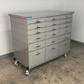 Stackbin® Mobile Drawer Unit #1 13 Gauge Steel Top 47