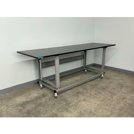 Stackbin® 2500 Electric Hydro Lift Mobile Workbench 96 x 36