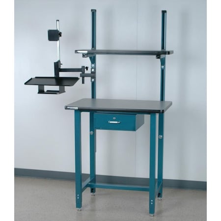 Computer Desk W/ Monitor Arm And Drawer MPN:3624-T-COMP1