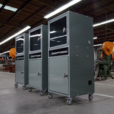 Enclosed Computer Cabinet MPN:4-ENCOMP