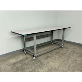 Stackbin® 2500 Electric Hydro Lift Mobile Workbench 96x36