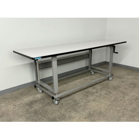 Stackbin® 2500 Hydro Lift Mobile Workbench 96 x 36