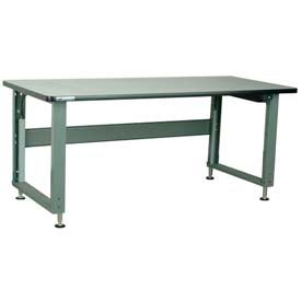 Stackbin 4000 Series Workbench W/ Laminate Top & Power Lift & T Molding 48