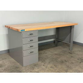 Stackbin® Drawer Pedestal Workbench #1 1-3/4