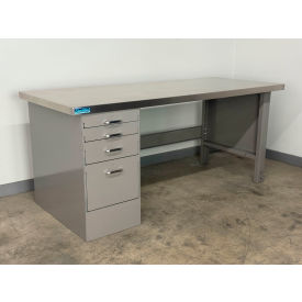 Stackbin® Drawer Pedestal Workbench #4 1-3/4
