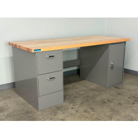 Stackbin® Drawer Cabinet Pedestal Workbench #2 1-3/4