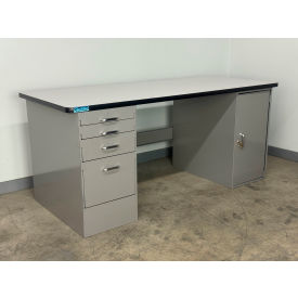 Stackbin® Drawer Cabinet Pedestal Workbench #4 1-1/4