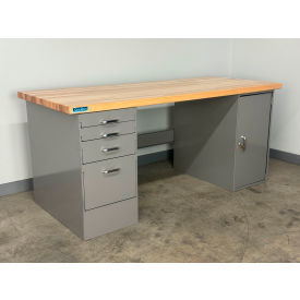 Stackbin® Drawer Cabinet Pedestal Workbench #4 1-3/4