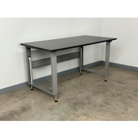 Stackbin® 4000 Electric Hydro Lift Adj. Height Workbench 72 x 36