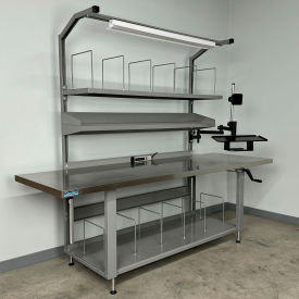 Stackbin® Packing Workbench #3 Stainless Skin Top 96
