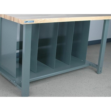 Bottom Shelf Solid Divider (5) MPN:4-5SDIV
