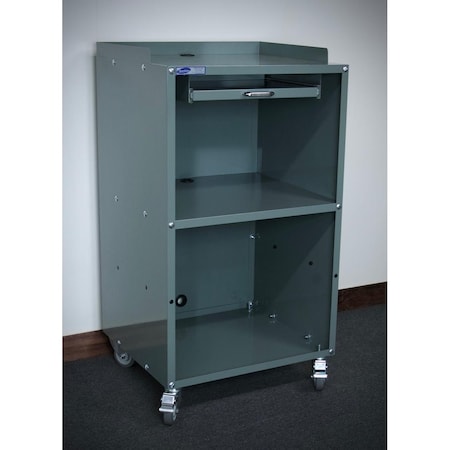 Mobile Computer Cabinet (Open Bottom) MPN:4-WSCO