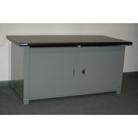 Cabinet Workbench W/ Swinging Doors MPN:C7230-SDCAB