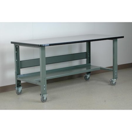 Workbench, Mobile, Height, Adj. MPN:E7230-T-3512