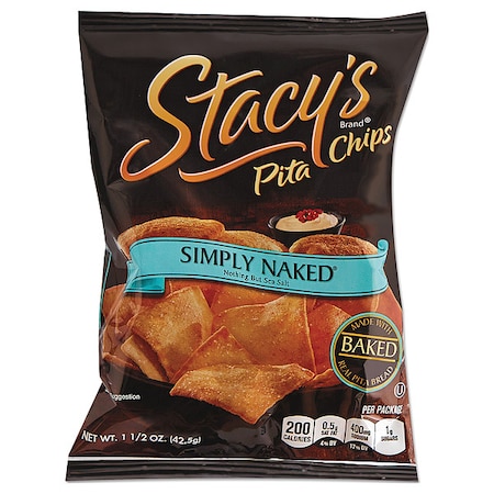 Pita Chips, 1.5 oz Bag, Original, PK24 MPN:QUA49650