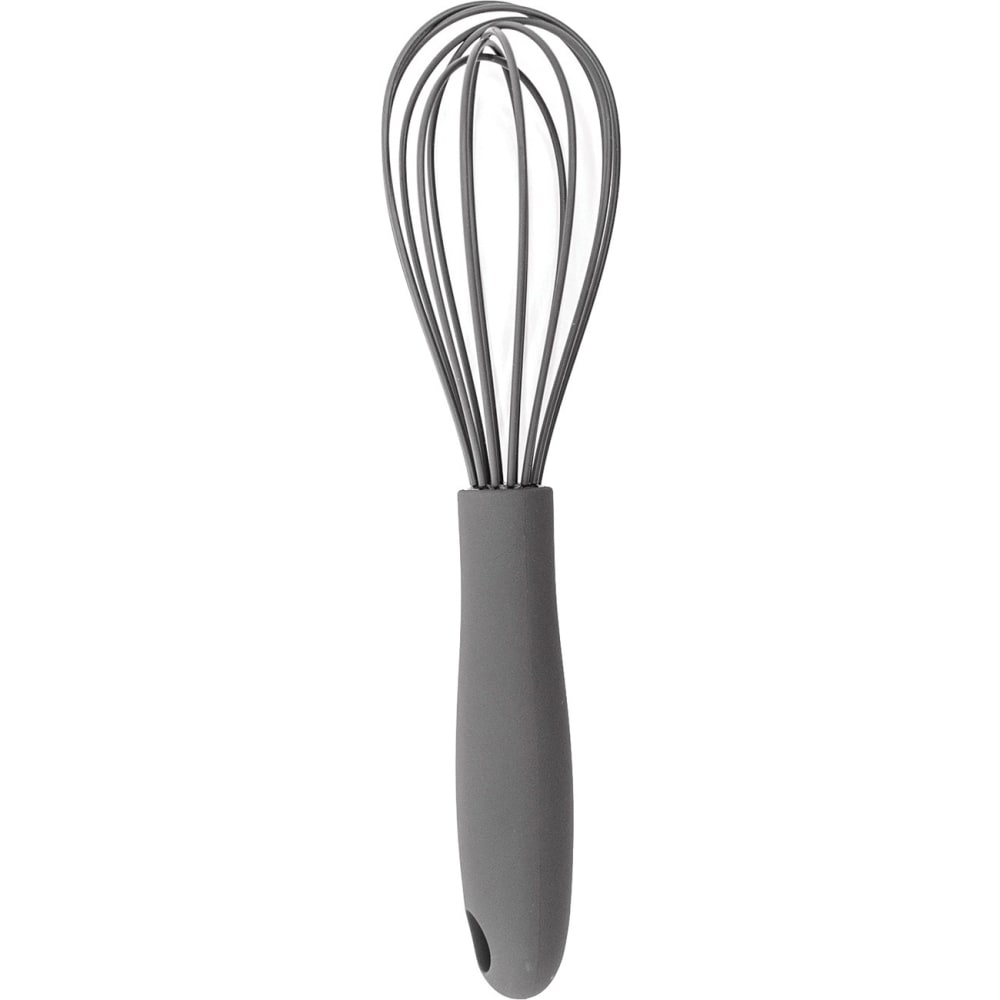 Gourmet By Starfrit Silicone Whisk, 9in, Gray MPN:080317-006-0000