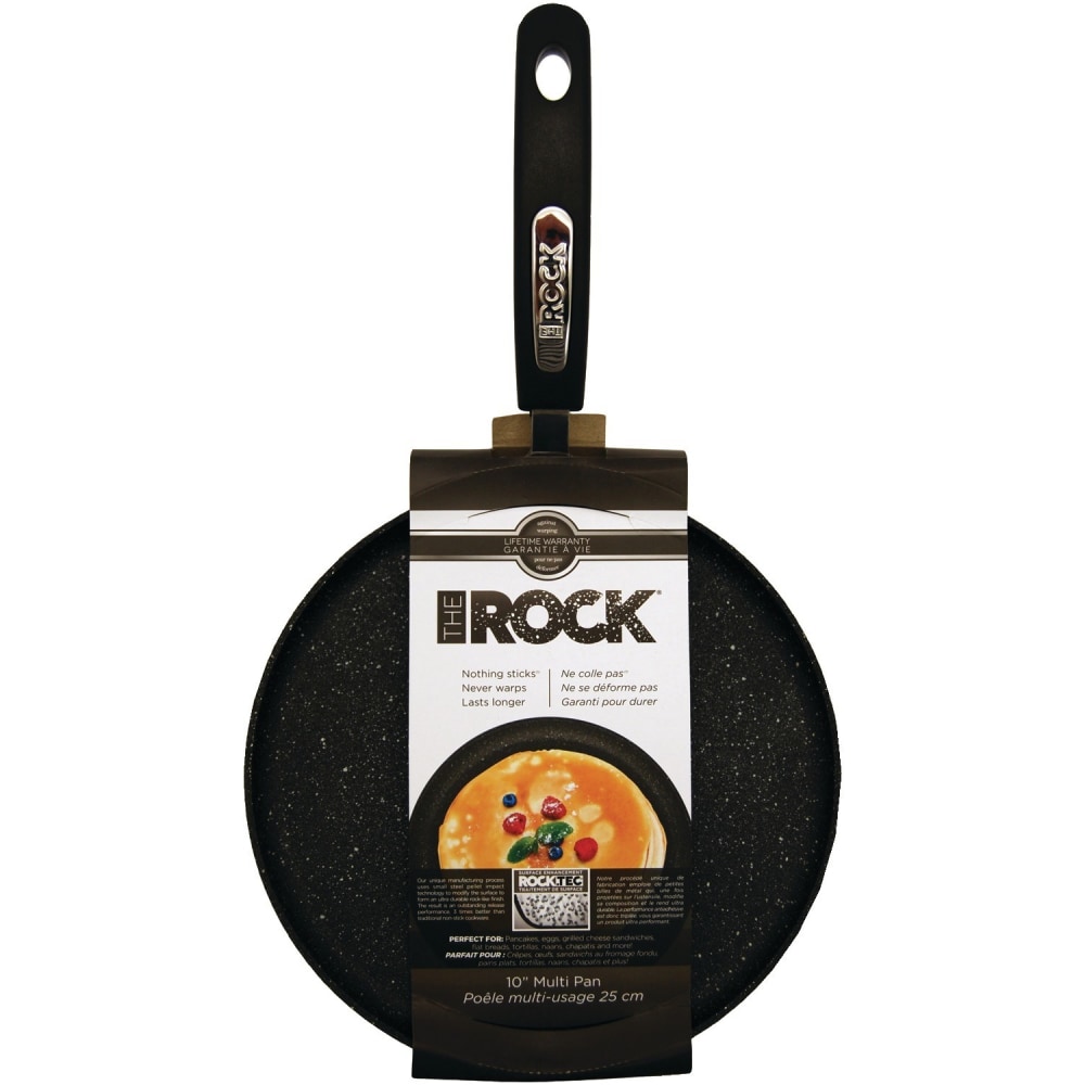 THE ROCK by Starfrit Multi Pan With Bakelite Handle, 10in, Black MPN:030320-006-0000