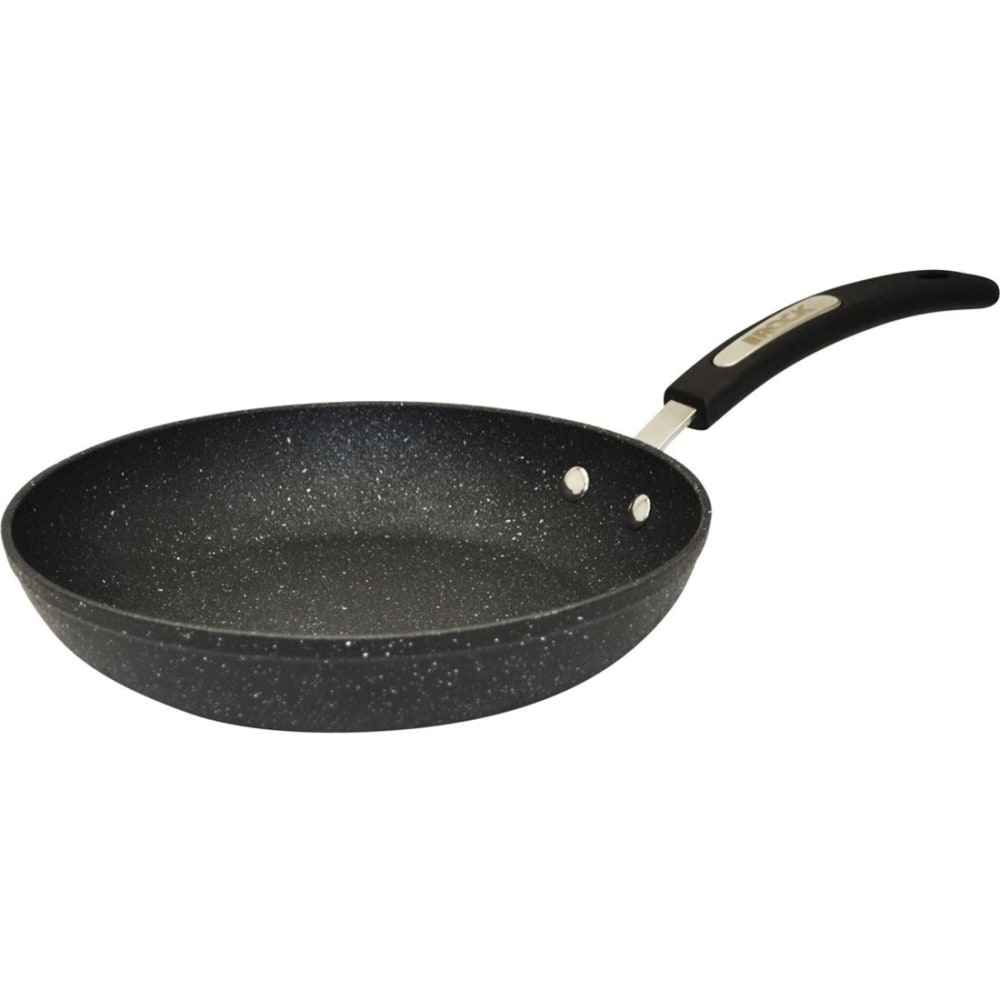 THE ROCK By Starfrit Aluminum Nonstick Fry Pan With Bakelite Handle, 8in, Black MPN:030948-004-0000