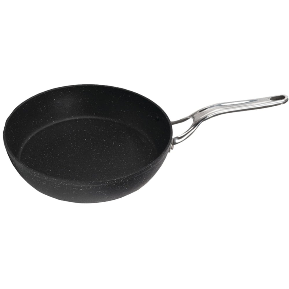 THE ROCK By Starfrit Aluminum Nonstick Fry Pan With Stainless Steel Handle, 8in, Black MPN:060310-006-0000
