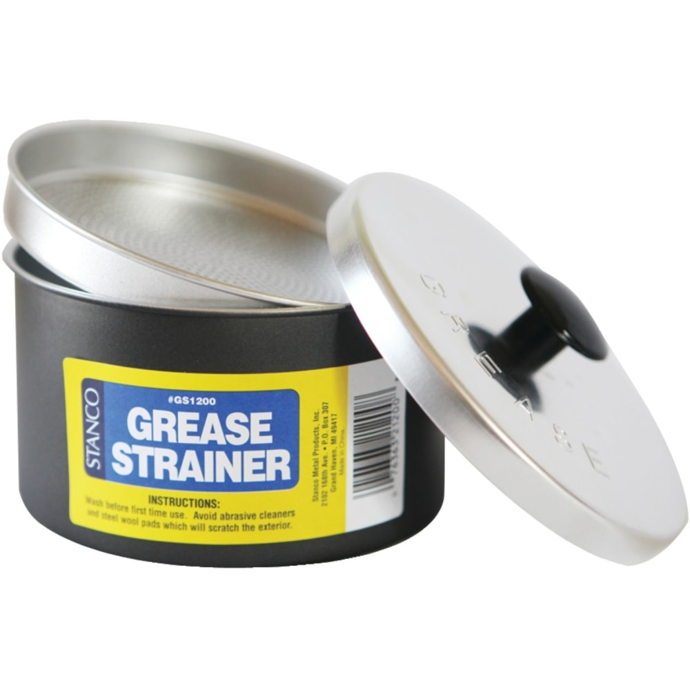Stanco Grease Strainer - Strainer - Food - Black, Gray MPN:GS1200