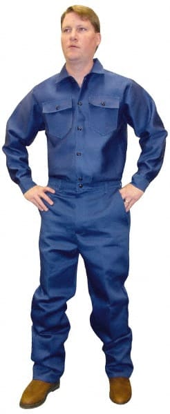 Fire-Resistant Shirt: 2X-Large, Royal Blue, Indura Ultra Soft, 7 oz MPN:US7-411RB-2XL