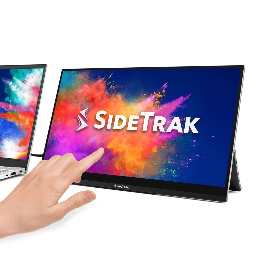 SideTrak Solo Pro 15.8in Full HD LED IPS Touchscreen Monitor, HDR, Portable, USB/HDMI, Anti-Glare, Matte Finish MPN:STFRHDTC15BL