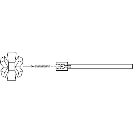 Specialty Mandrel, 1/4in Shank MPN:700143