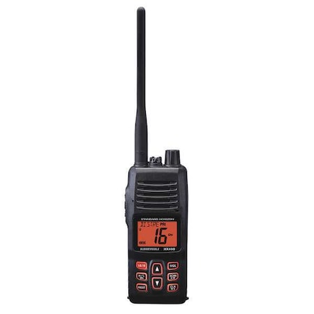 Marine Two Way Radio, VHF, 5 Watts, LI-Ion MPN:HX400