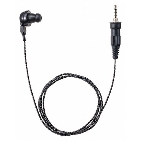 Ear Loop Earpiece, Push to Talk No, Black MPN:SEP-10A