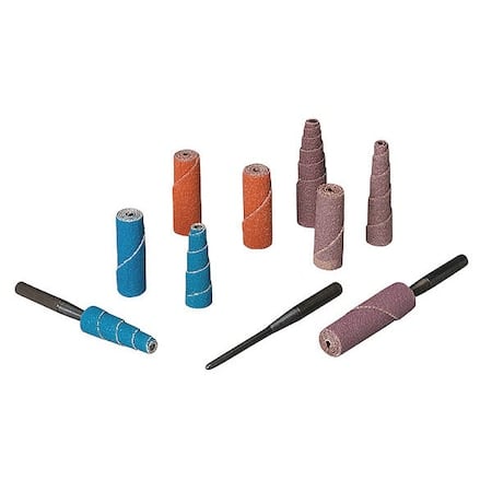 Cartridge Roll, 1/2Dia x 1-1/2L in, 80Grit MPN:7100085870