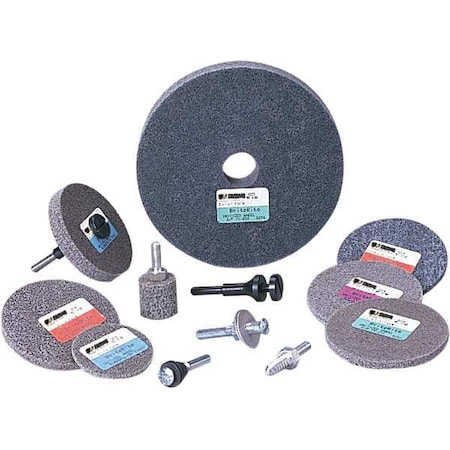 Unitized Wheel, 6 in Dia, 1 in W, 1 in Arbor Hole MPN:66000030289