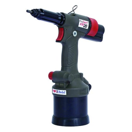 Air Nut Riveter, 1/4 in, FNPT, Aluminum MPN:74202-00003
